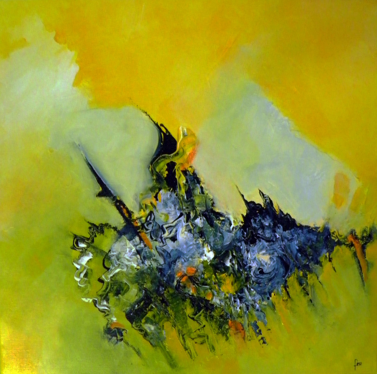 "Fougue" - 40*40cm - 2020 - 320€