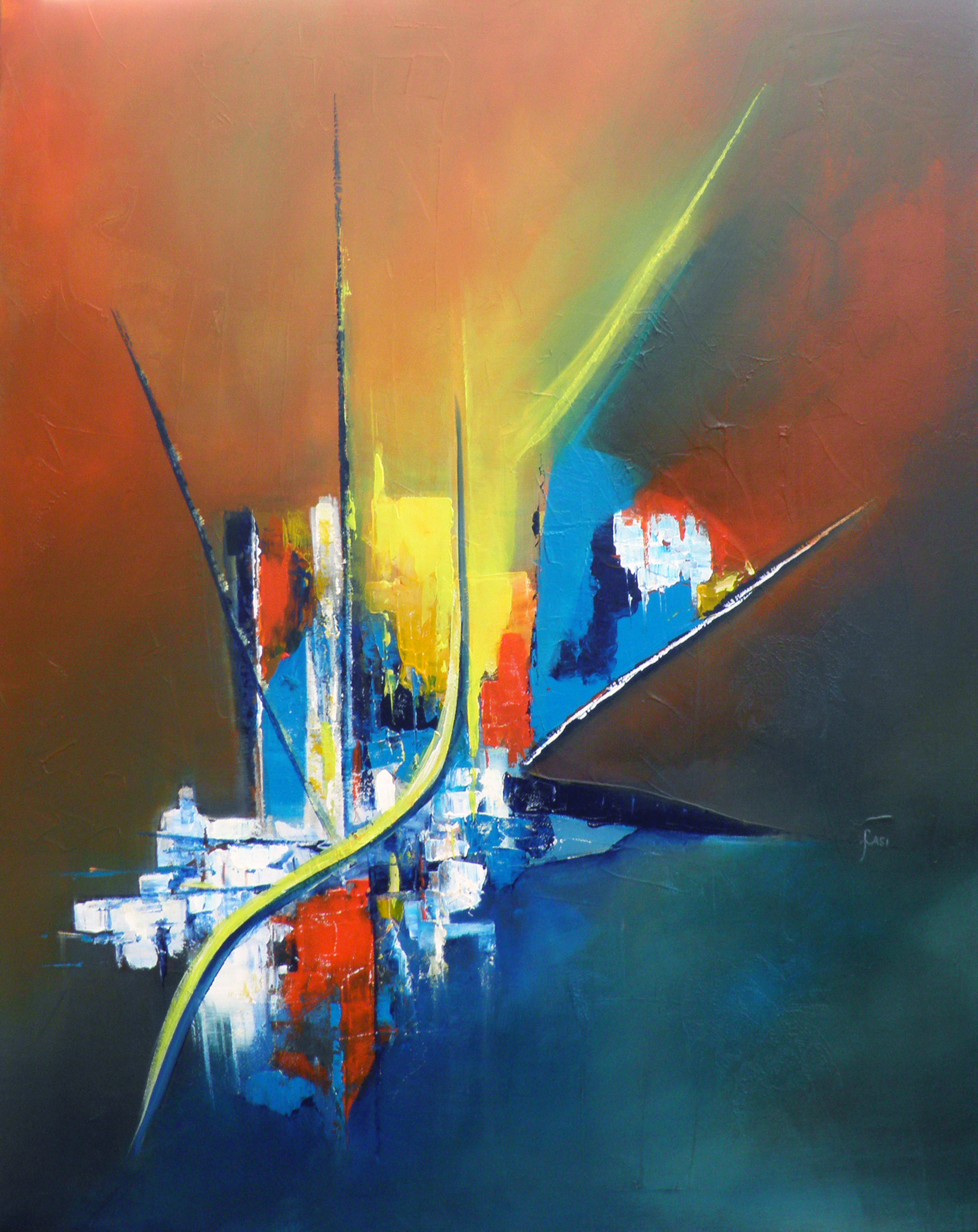 "Imagine" - 92*72cm - 2017 - 1300€