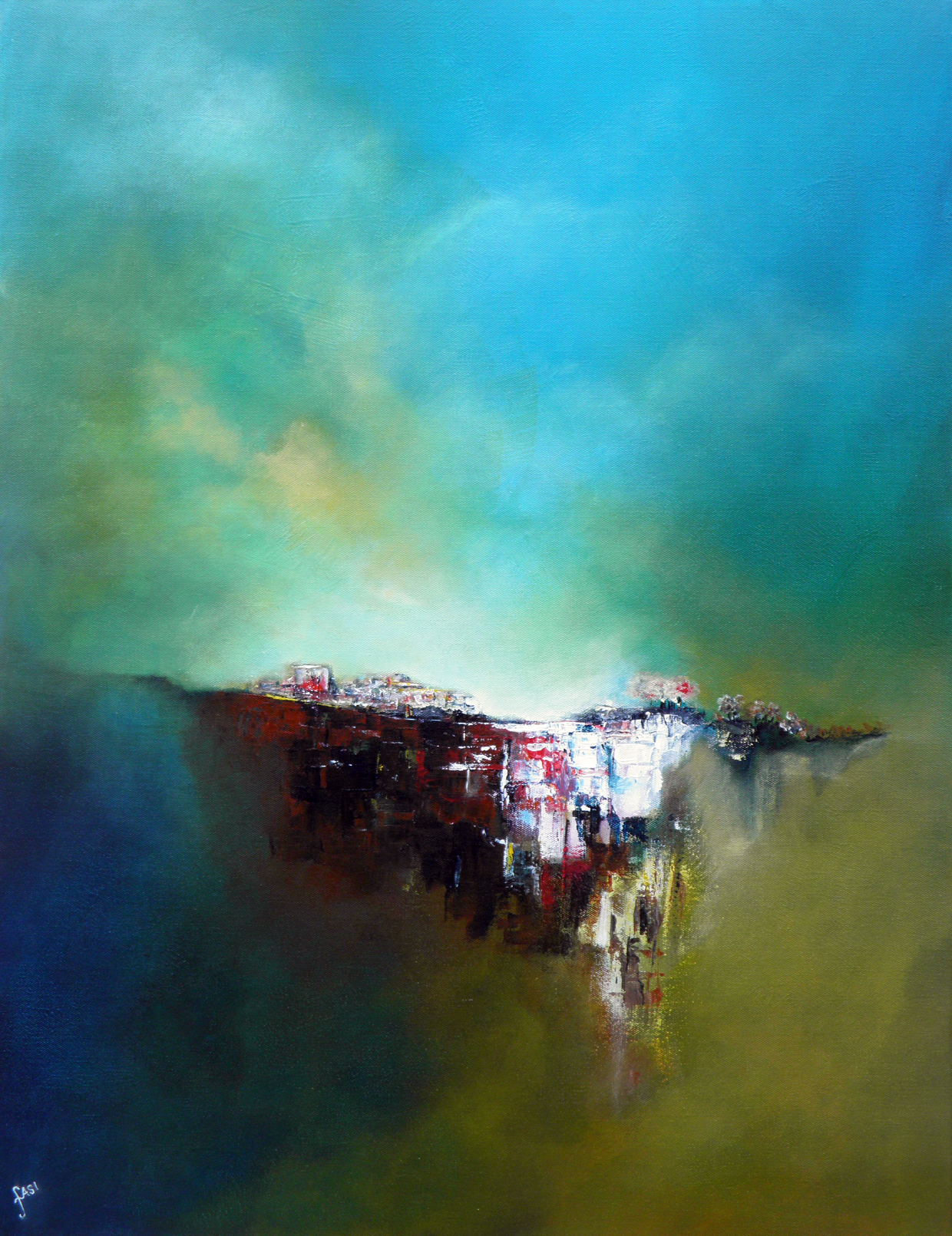 "Nid d'Aigle" - 80*60cm - 2024 - 960€