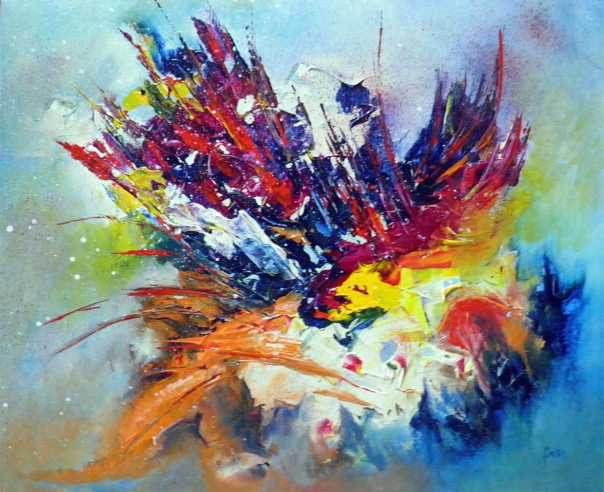 "Gerbe" - 38*46cm - 2022 - 340€