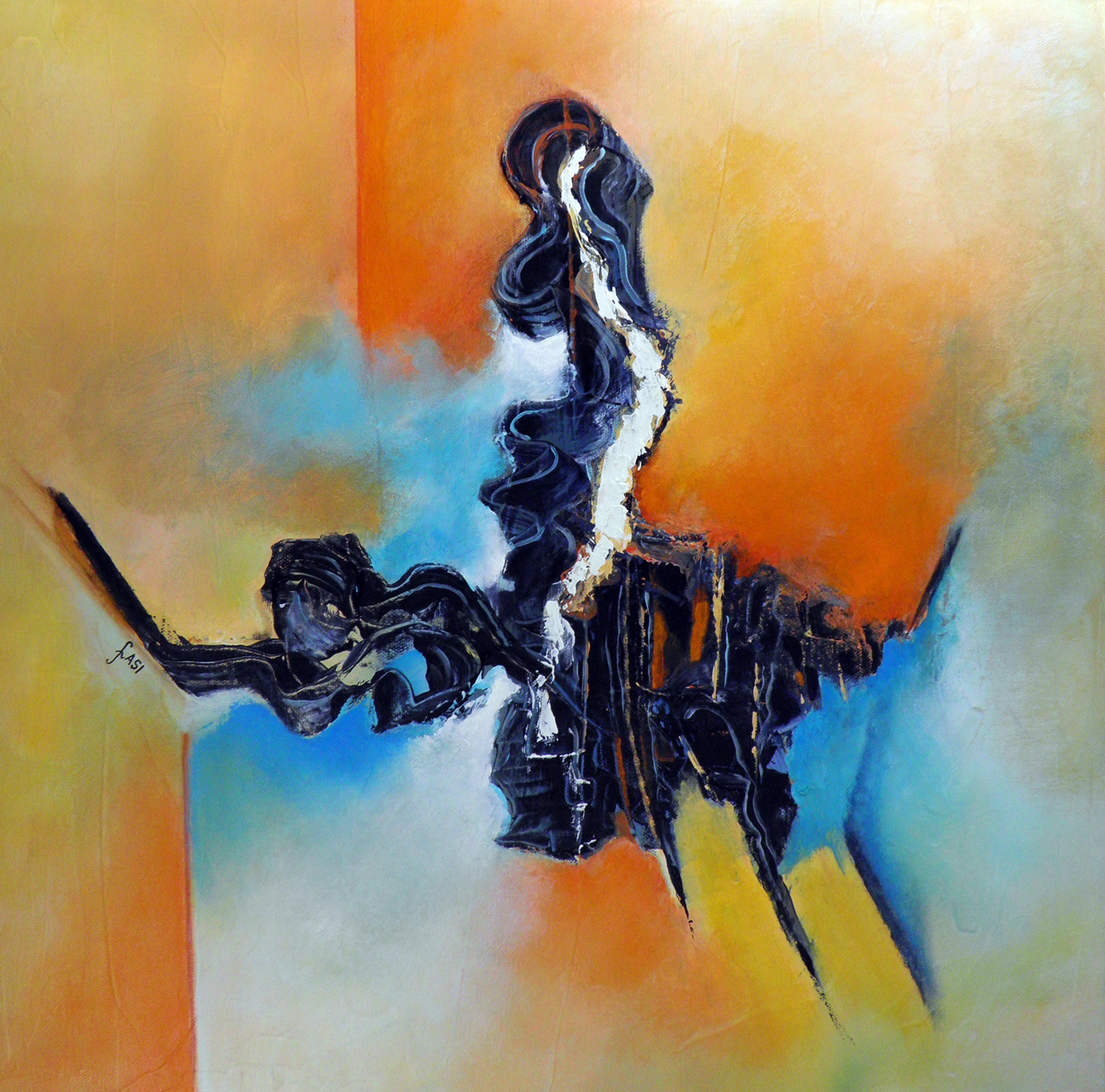 "Divination" - 50*50cm - 2018 - 480€