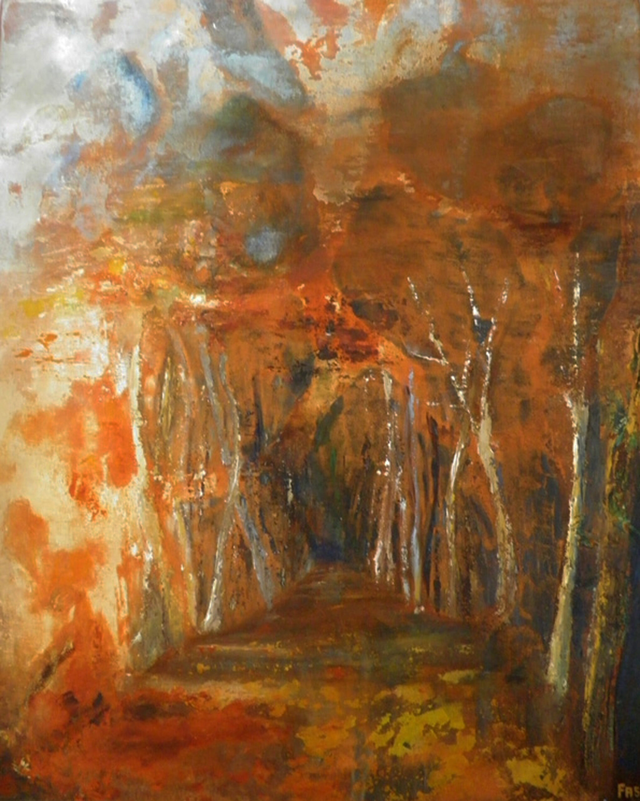 "Soir d'Automne" - 80*60cm - 2014 - 960€